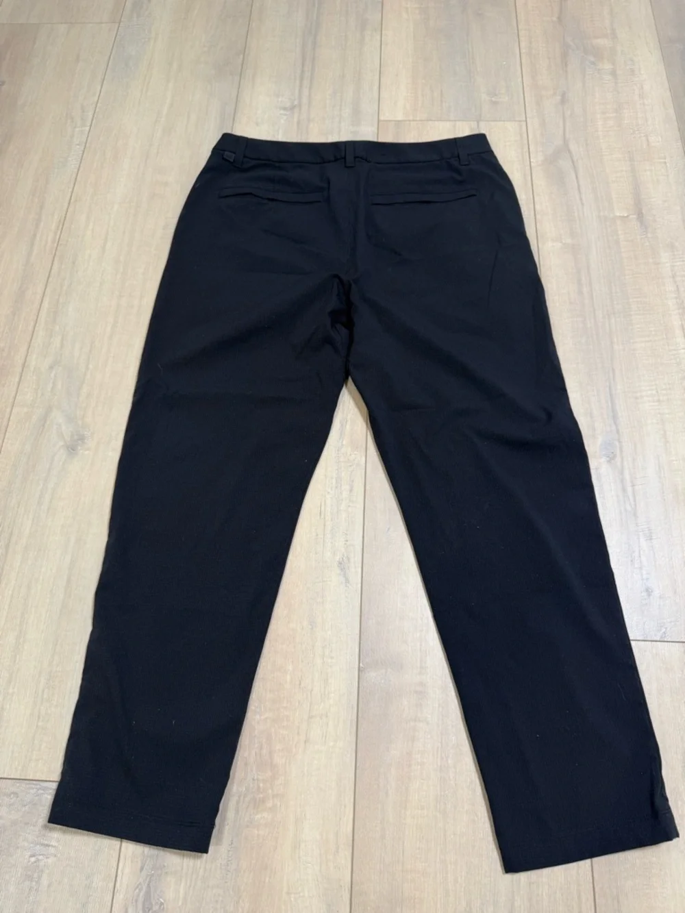 lululemon athletica Men's Black Dress Pants - Tailored Straight
